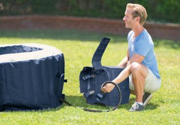 Steinbach Whirlpool Ø 216 x 71 cm PureSpa Bubble Massage Plus